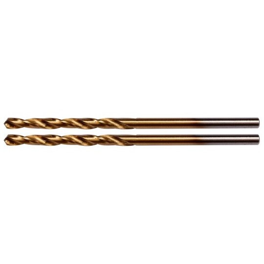Set 2 burghie pentru metal HSS-TiN, diametru 2.0 mm