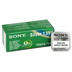 Baterii Sony 399 / 395 AG7 SR927SW 1.55V 10 Baterii /Set foto