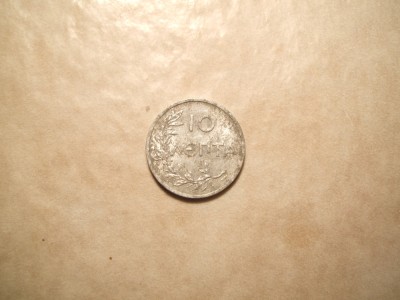 GRECIA 10 LEPTA 1922 foto