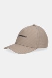 Emporio Armani șapcă culoarea maro, EM003741 AF15384
