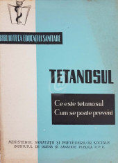 Tetanosul - Ce este tetanosul. Cum se poate preveni foto