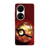 Husa compatibila cu Huawei Nova 8i model Bulbasaur Pokemon ball, Silicon, TPU, Viceversa