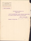 A1542 Adeverință cu antet Banca de Credit Rom&acirc;n, 1922
