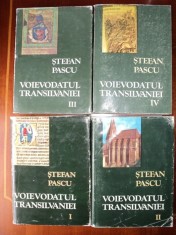 Voievodatul Transilvaniei / Stefan Pascu (4 volume) foto