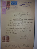 LOT 141 Document 1937 cu timbre fiscale Carol al II lea-efigia in cerc,&gt;&gt;&gt;, Stampilat