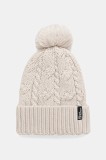 Jack Wolfskin căciulă Pompom culoarea bleumarin, de l&acirc;nă, 1905092