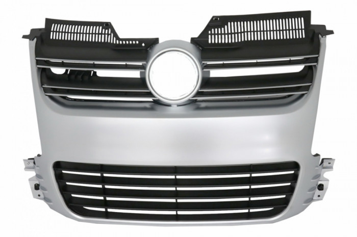 Grila Centrala VW Golf 5 V (2003-2007) R32 Design Brushed Aluminium Performance AutoTuning