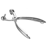 Cumpara ieftin Aparat din Aluminiu Premium pentru Scos Samburi Cirese, Visine, Masline,, Ergonomic, 19cm, Argintiu, CBD CORAL BEST DEALS Gri 19 cm 4 cm Gri