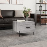 Gossi masuta de cafea, gri sonoma, 50x50x40 cm, lemn prelucrat