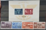 Romania 1941 - Fratia de arme romano-germana cu supratipar MNH