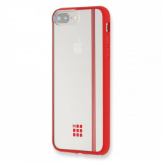 Carcasa rosie Hard Case Iphone 7 Plus Transparent Elastic | Moleskine