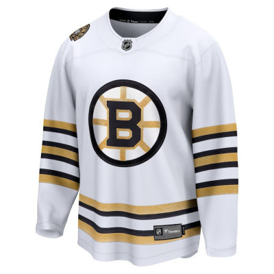 Boston Bruins tricou de hochei White 100th Anniversary Premier Breakaway Jersey - XL foto