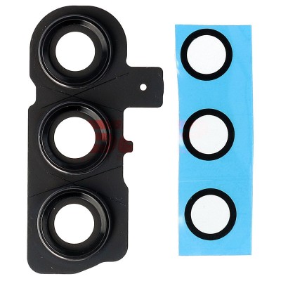 Geam camera cu Rama Samsung Galaxy S23 5G / S911 BLACK foto