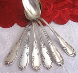 SET TACAMURI ARGINTATE - SET LINGURITE ARGINTATE PLACATE CU ARGINT 14.5 CM