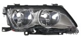 Far Bmw Seria 3 (E46), Sedan/Combi,10.01-06.05, electric , tip bec H1+H7 , are motoras, omologare ECE, rama titanium, 63126910958; 63126910970; 63127