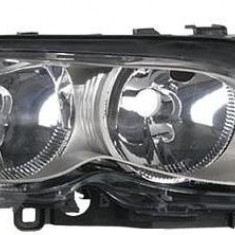 Far Bmw Seria 3 (E46), Sedan/Combi,10.01-06.05, electric , tip bec H1+H7 , are motoras, omologare ECE, rama titanium, 63126910958; 63126910970; 63127