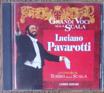 CD Luciano Pavarotti - Grandi voci ala Scala foto