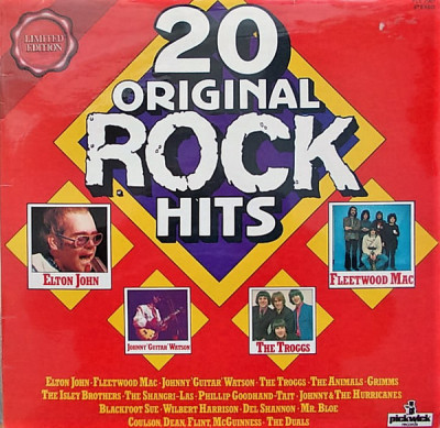 Vinil Various &amp;ndash; 20 Original Rock Hits (VG+) foto