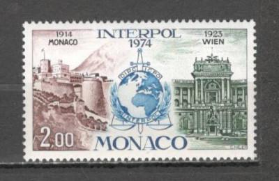 Monaco.1974 60 ani INTERPOL SM.586 foto