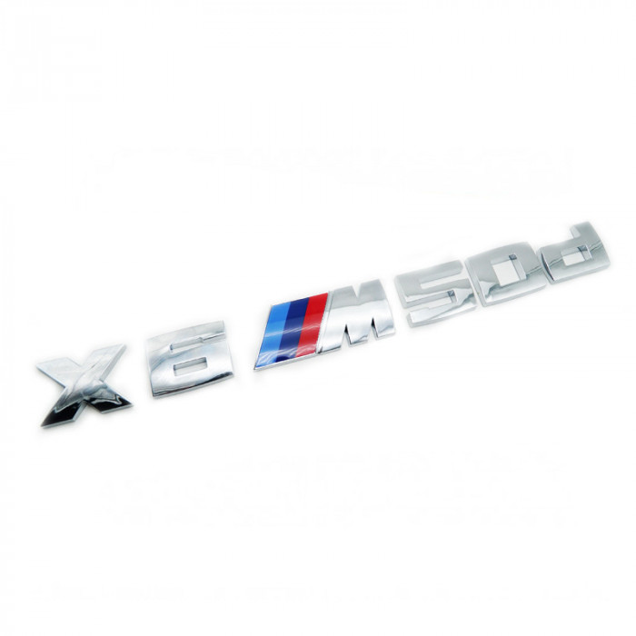 Emblema spate portbagaj BMW X6 M50d