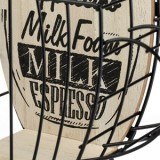 Suport pentru capsule de cafea, Formă de ceașcă, Metal și lemn, CMCLASS