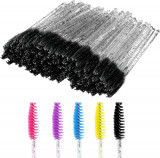 200 PCS de unică folosință cristal mascara perii pentru gene (roșu) negru, Oem