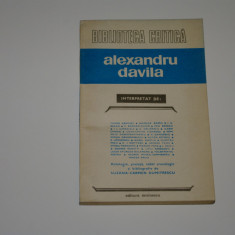 Alexandru Davila - interpretat de Tudor Arghezi etc.
