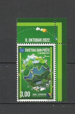 BOSNIA HERTEGOVINA 2022 ZIUA MONDIALA A POSTEI foto