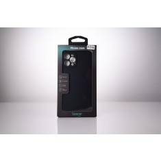 Husa Iphone 12 Pro Max Spacer, grosime 1.5mm, material flexibil TPU, negru &quot;SPPC-AP-IP12PM-TPU&quot;