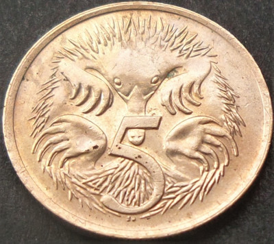 Moneda 5 CENTI - AUSTRALIA, anul 1980 *cod 1798 A foto