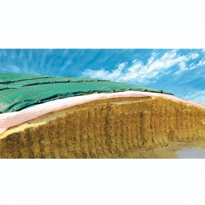 Plasa protectie pentru folie siloz verde 6x8m