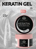 Gel pentru modelarea unghiilor 15 g, Keratin Builder Gel, K32