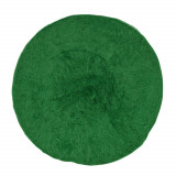 Caciula de dama stil bereta, Onore, verde, lana si microfibra, marime universala, model clasic pufos