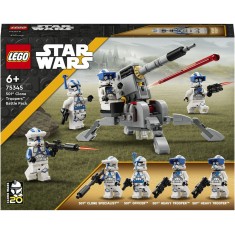 LEGO&reg; Star Wars - Pachet de lupta Clone Troopers&trade; divizia 501 75345, 119 piese