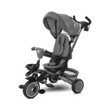 Tricicleta multifunctionala, pliabila, Lorelli Freccia, sezut rotativ 360 grade, Grey and Black