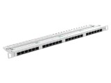 Patch Panel LANBERG Alb 24 Porturi Cat 5e Standard 19" RACK