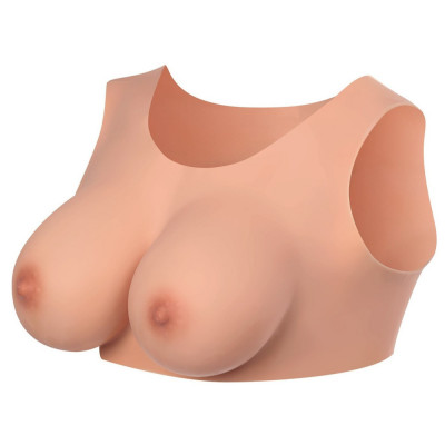 Top Realist cu Sani Starbust, Silicon Premium, Light Skin, Marimea L, Cupa E, 2.94 kg foto