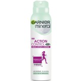 Deodorant antiperspirant spray Garnier Mineral Action Control pentru femei, 150 ml