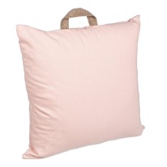 Perna decorativa din bumbac roz Emotion 45x45 cm