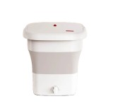 Masina de spalat rufe pentru uz casnic sau calatorii Premium, ultra portabila, pliabila, capacitate 2.8 kg, 11.5 L, Clasa A, curatare cu ultrasunete s