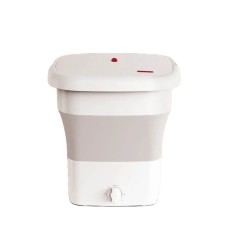 Masina de spalat rufe pentru uz casnic sau calatorii Premium, ultra portabila, pliabila, capacitate 2.8 kg, 11.5 L, Clasa A, curatare cu ultrasunete s