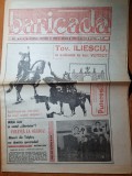 Baricada 4 decembrie 1990-minerii din tulghes