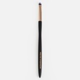 Pensula de machiaj cu forma plata, pentru fard de ochi, peri sintetici, negru si auriu, CMCLASS