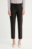 MAX&amp;Co. pantaloni culoarea maro, lat, high waist, 2526136032200