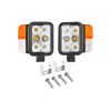Set faruri universale tractor stanga si dreapta cu LED 10-80V, temperatura culoare 6000K, pozitii 3W LED si semnalizare 3W LED Breckner BK69132 Automo, Oem