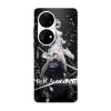 Husa compatibila cu Huawei P50 model Nier Automata 2B, Silicon, TPU, Viceversa, Transparent, Carcasa