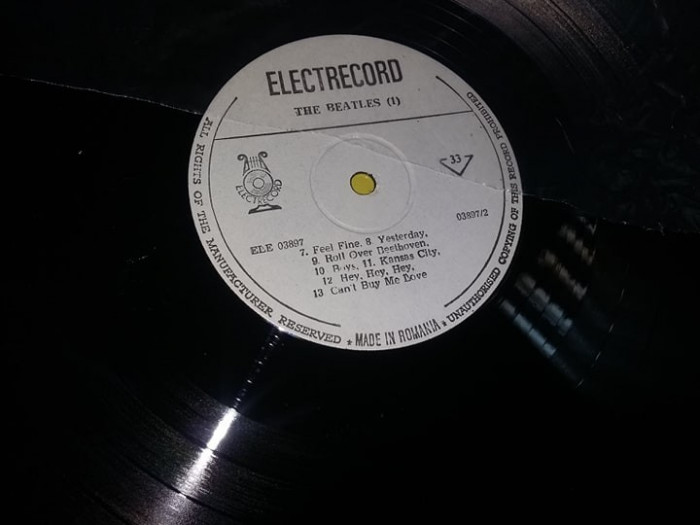Disc vinil,vinyl THE BEATLES 1-BEATLES MANIA DISC VINIL LP,Nefolosit,de colectie