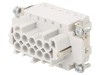 Conector HDC mamă 10 pini 16A
