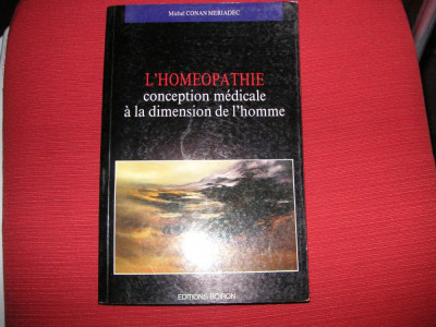 Homeopatie -L&amp;#039;Homeopathie conception medicale a la dimension de l&amp;#039;home- Meriadec foto
