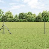 Gard Hexagonal Gri Gri 0.8 x 50 m Oțel